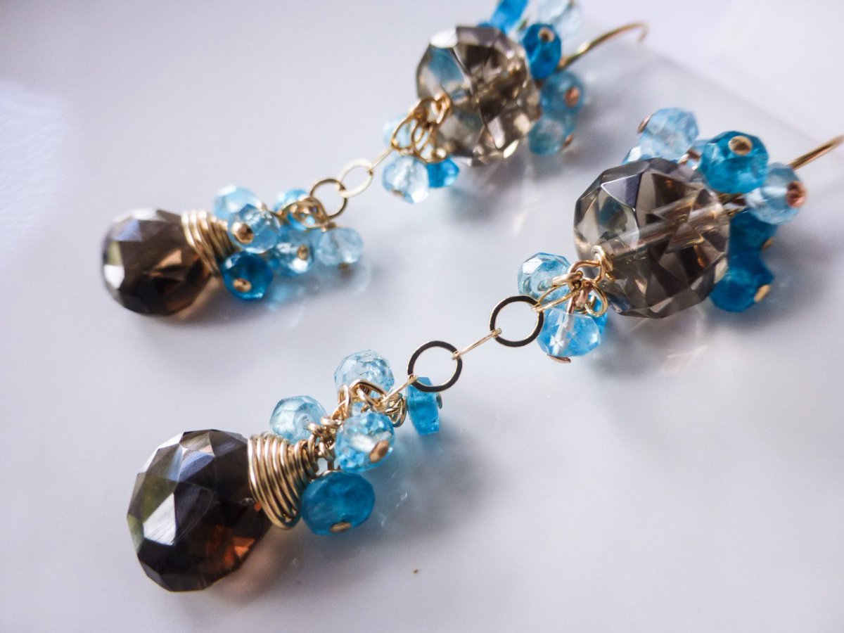 valltasy's tweet photo. Smoky Quartz Earring, Bridal Earring, Large Smoky Quartz B… https://t.co/L7lE3aoUrV #GemstoneJewelry #LargeBriolette https://t.co/oc4rqJUYQ5
