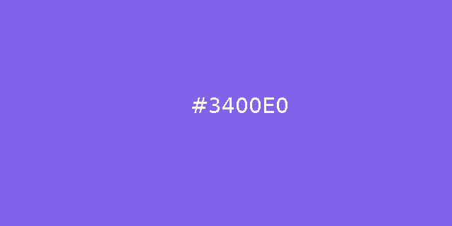 MilchBot's tweet photo. #3400E0
15 Uhr, #RandomColorTime https://t.co/4QjfZ7F3MJ