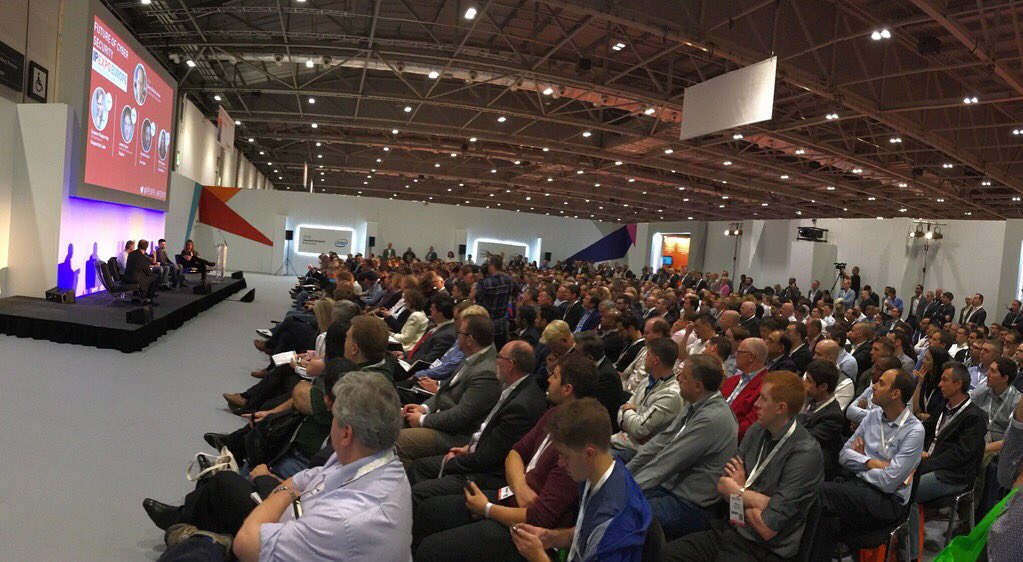 sonatype's tweet photo. Packed house right now at @IPEXPO Europe for @joshcorman's panel on the future of #cybersecurity #IPEXPOeurope https://t.co/aPy2XNyZDA