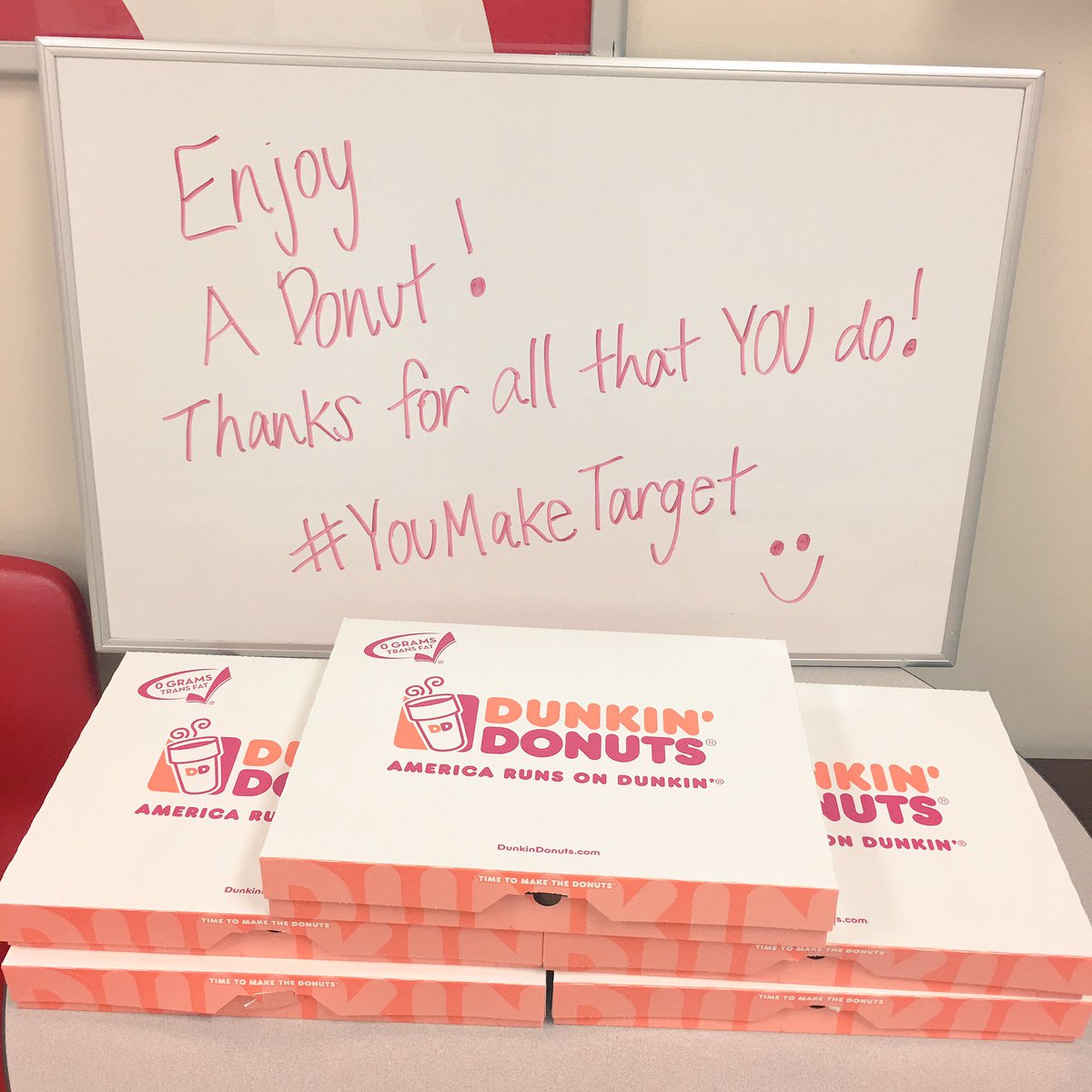 C_Donaldson_Jr's tweet photo. Recognition doesn't have to be complicated 😊#WickedWilloughby #YouMakeTarget #D413Pride #simplerecognition #ThankYou https://t.co/3PRxKCLKqN