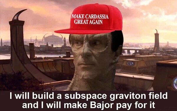 LegateDukat's tweet photo. .@GulDukat https://t.co/9HMhWgLj7v