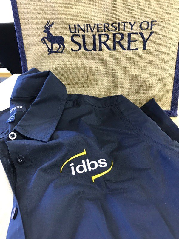 IDBSCharlotte's tweet photo. Everything is coming together for our stand at @careerssurrey event next week! Loving my new shirt!! #surreycareersfair #Guildford #students https://t.co/iXIo8334fv