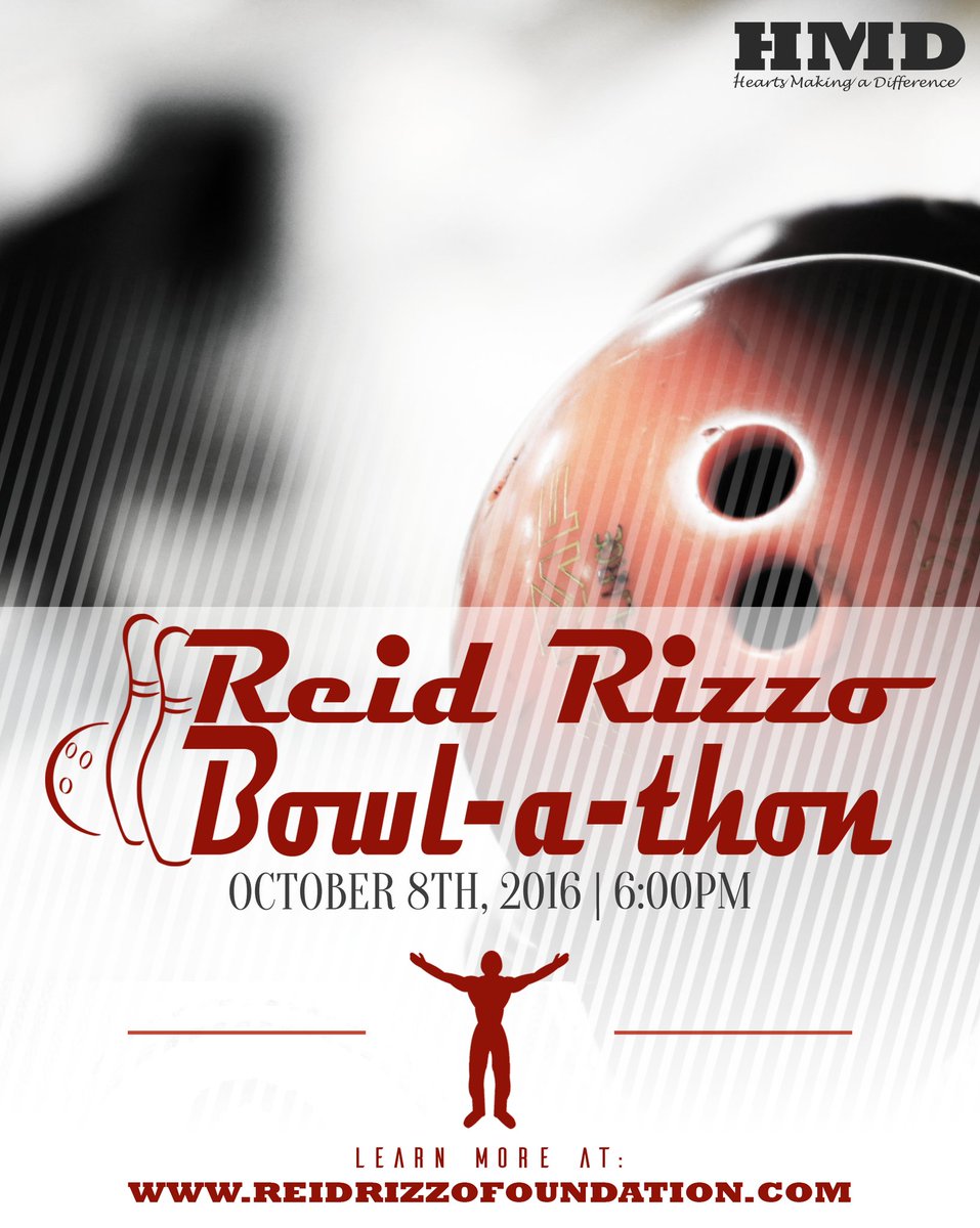 RRF_4's tweet photo. Join us at @Stone_Lanes this weekend for the 3rd annual Reid Rizzo Bowl-a-thon 🎳

#HMD #heartsmakingadifference #bowlathon https://t.co/puwfDcYvLE