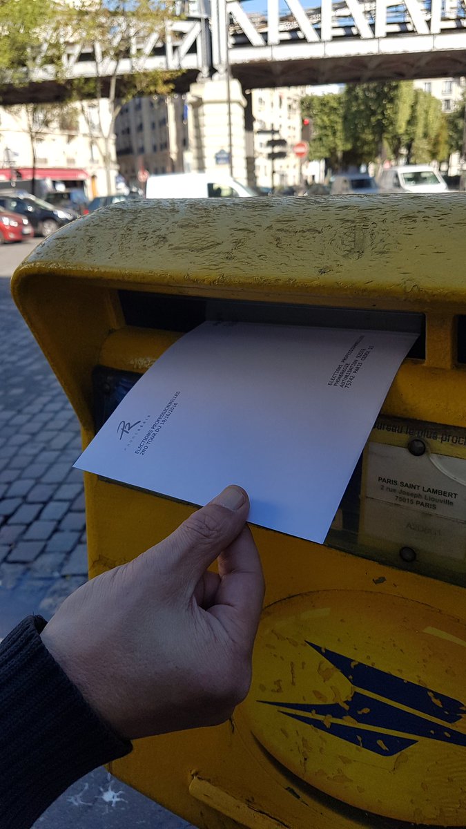 Vous n'avez pas reçu votre matériel de vote? Adressez un mail au plus tôt à : phoneregie@gedicom.fr...