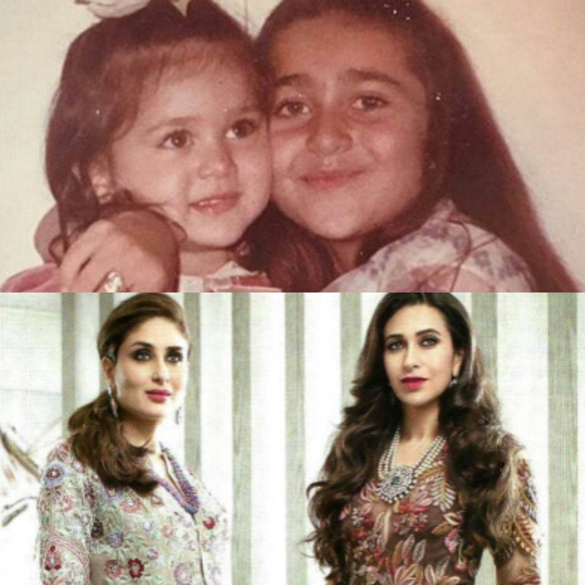 zoomtv on Twitter: &quot;Then and now- Karisma Kapoor with sister, Kareena Kapoor Khan… &quot;