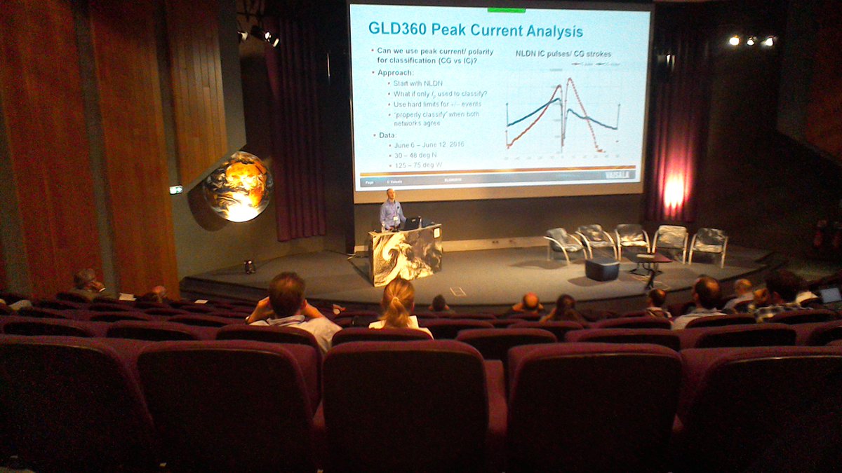 JensWerdin's tweet image. Ryan Said from@VaisalaGroup talking at #eldw 2016 in #Toulouse 
#lightningdetection