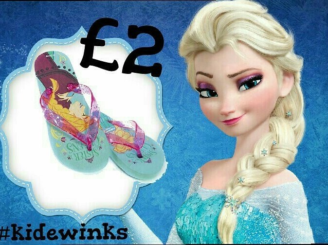 lauren_dadd's tweet photo. Frozen flip flops 💜💙💜💙

Available NOW on the website
 JUST £2 💖💖

https://t.co/KxB9JnSwB7

#kidewinks #frozen #flipflops #bargain #2quid https://t.co/9QUuMZzQOR