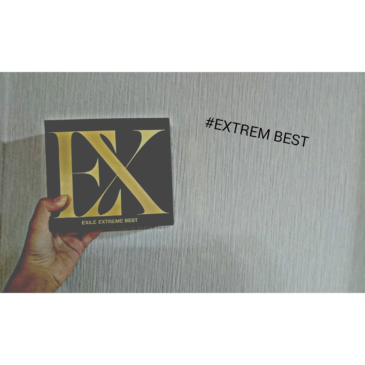 LDHEX3jsbLOVEa's tweet photo. なかなか注文してくれんくて
やっと今日届いた😂😂
ずっと楽しみにしとったけん
きた瞬間さけんでしまった😳👄

#EXTREMEBEST 
#EXILE15周年 https://t.co/YEcWGx7vvu
