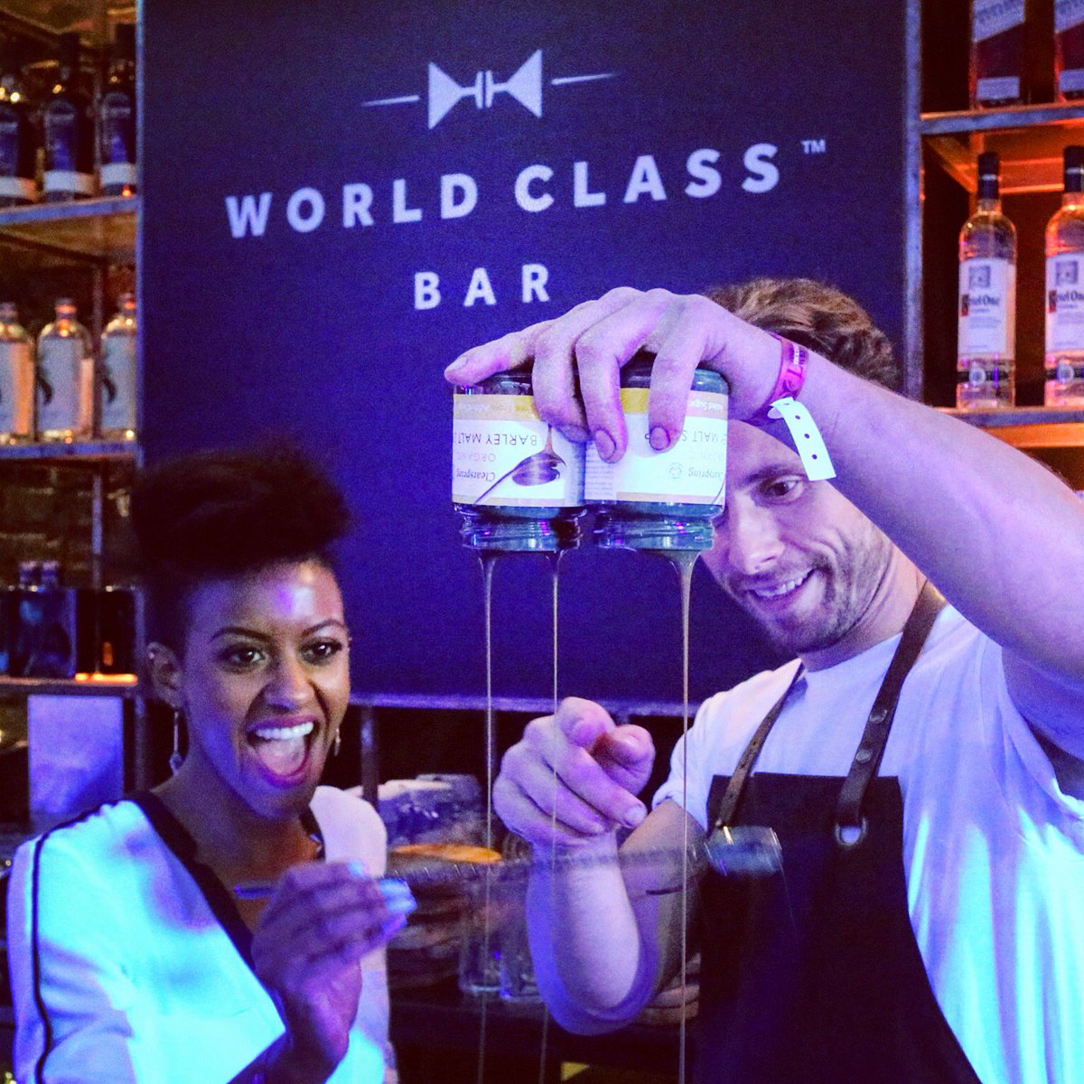 ewangunn's tweet photo. The inimitable @alireserve doing his thing. #worldclassdrinks #worldclasshouse #londoncocktailweek #lcw https://t.co/uifepKtt2z