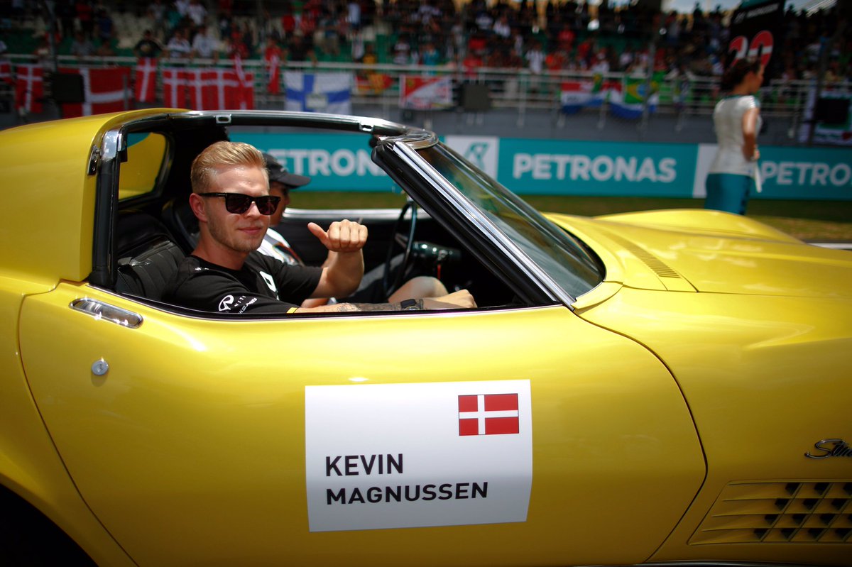 AlpineF1Team's tweet photo. Now that the preview Q&amp;As are done, let us wish the happiest of birthdays to the cheekiest Danish driver we know! HAPPY BIRTHDAY KEV! 🎂🎉🎁🎂 https://t.co/YrNGQbgcYV