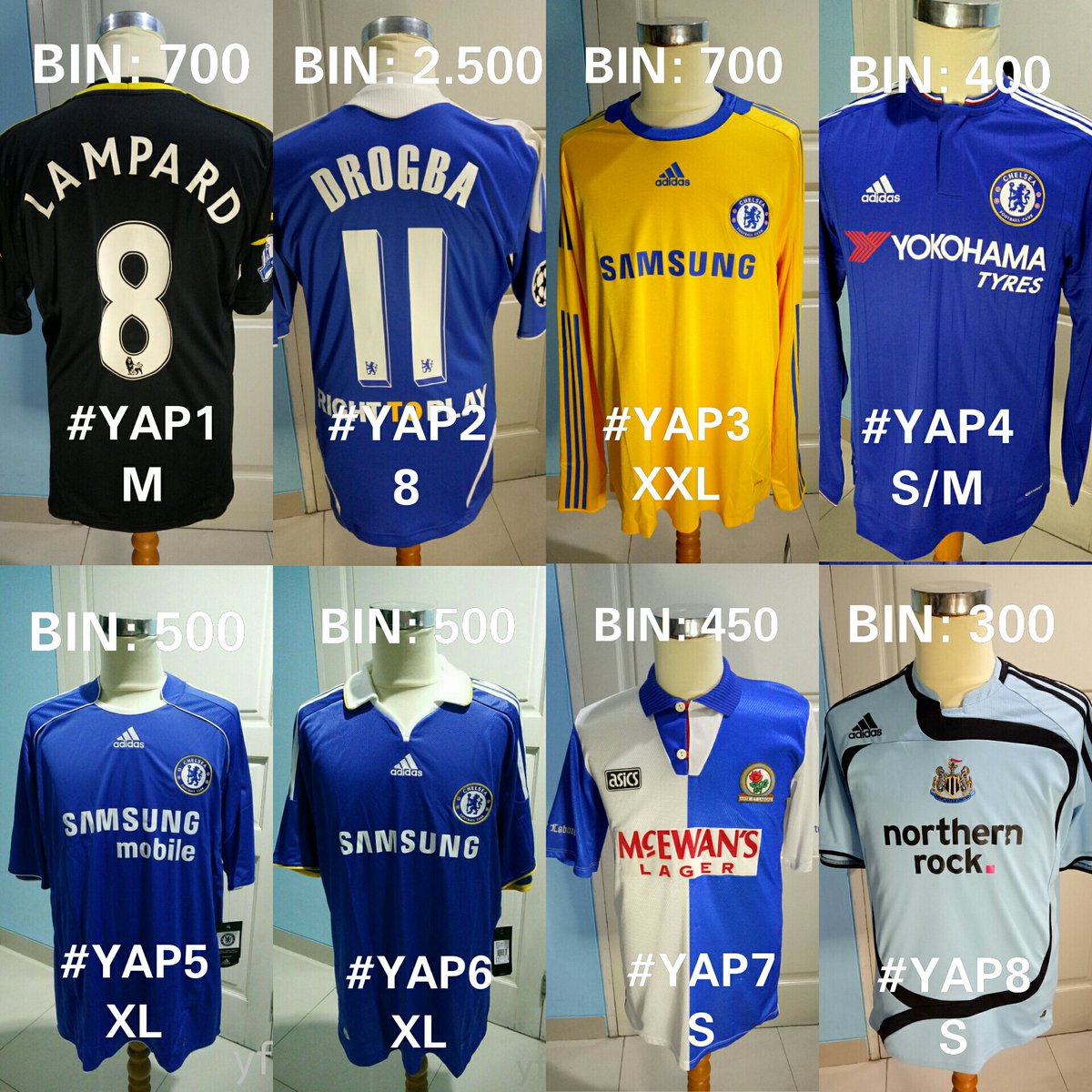 yapfootball's tweet photo. 19.12
#YAP1 110
#YAP2 500
#YAP3 80
#YAP4 300
#YAP5 50
#YAP6 60
#YAP7 50
#YAP8 40 https://t.co/Sm2DhiSTDZ