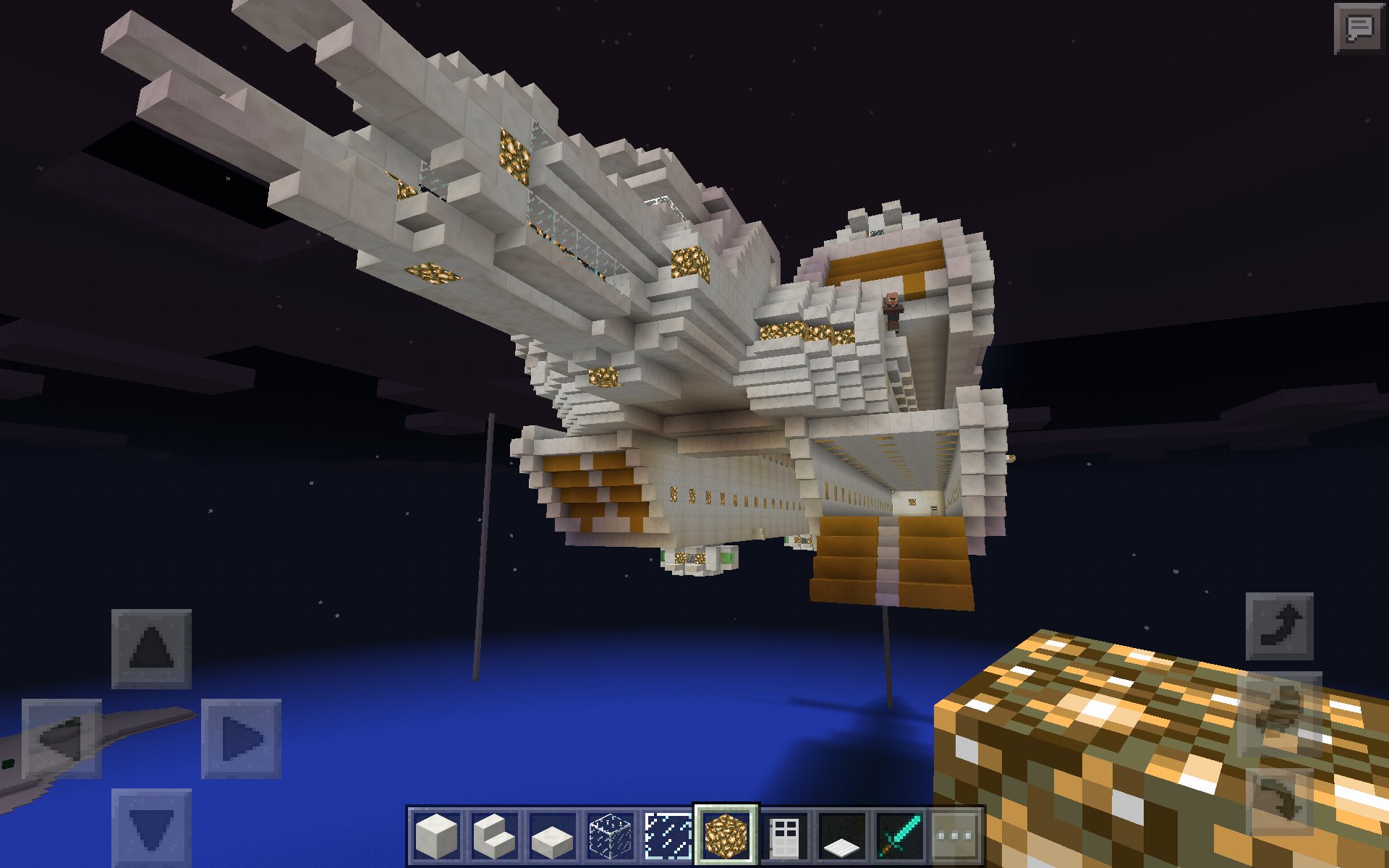 Twitter पर Persephone ﾊﾟｰｾﾌｫﾆｰ 喪中 マイクラpe 空中戦艦というか空母的な まだまだ箱型から進歩してないな T Co Veamvpxfbd Twitter