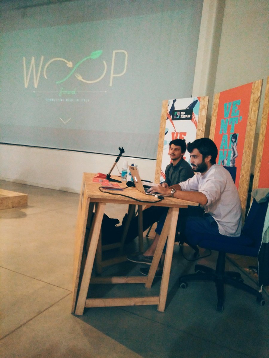 WOOPfood's tweet photo. È stato un piacere parlare di #WOOPfood e #crowdfunding ad un pubblico così giovane e curioso come quello di #IEDSquare. Grazie @IED_Milano https://t.co/sR5AVlxN92