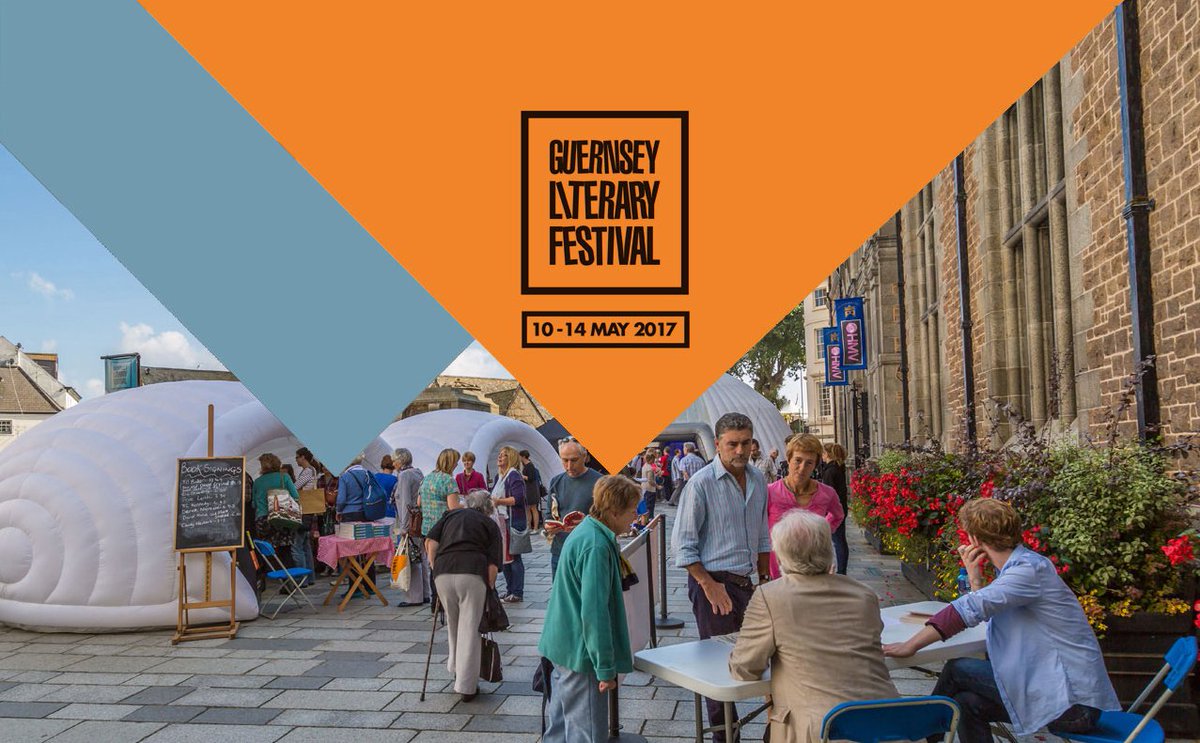 VisitGuernsey's tweet photo. Book it! Guernsey Literary Festival is back  on 10-14th May 2017 https://t.co/Jld222TDd3 https://t.co/nGyY1c7pl8