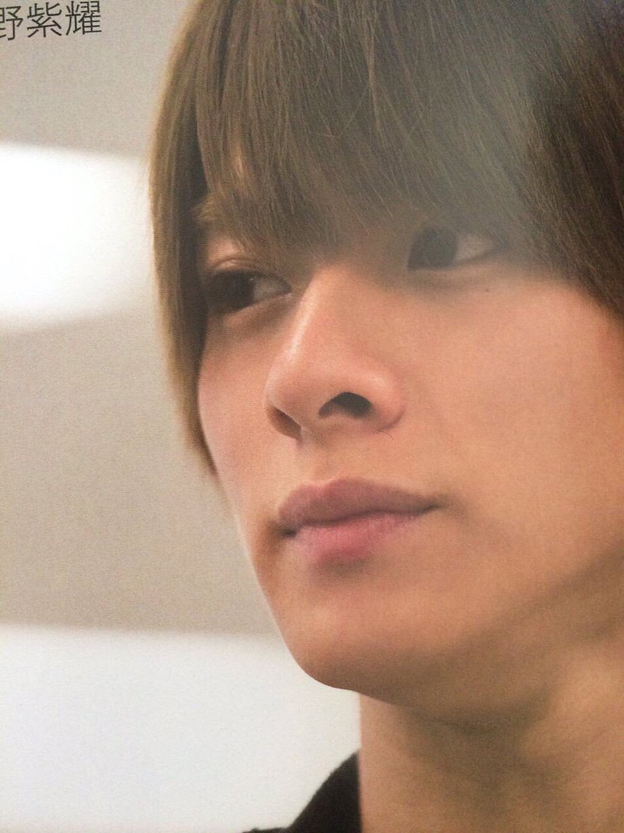 髪ノーセットの平野紫耀が好き😏