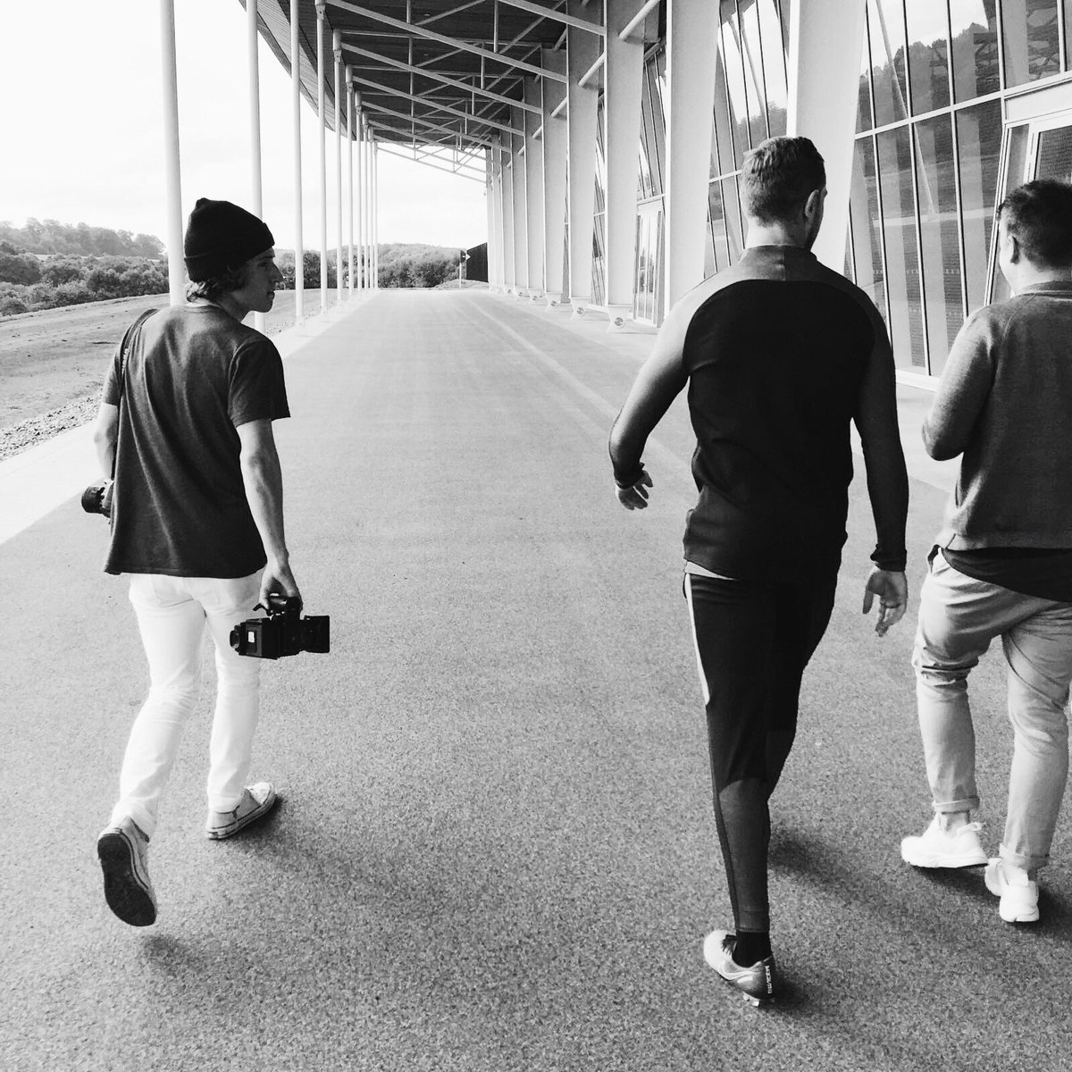 Yesterday with <a href="/JHenderson/">Jordan Henderson</a> x <a href="/Nike/">Nike</a> at <a href="/StGeorgesPark/">SGP</a>