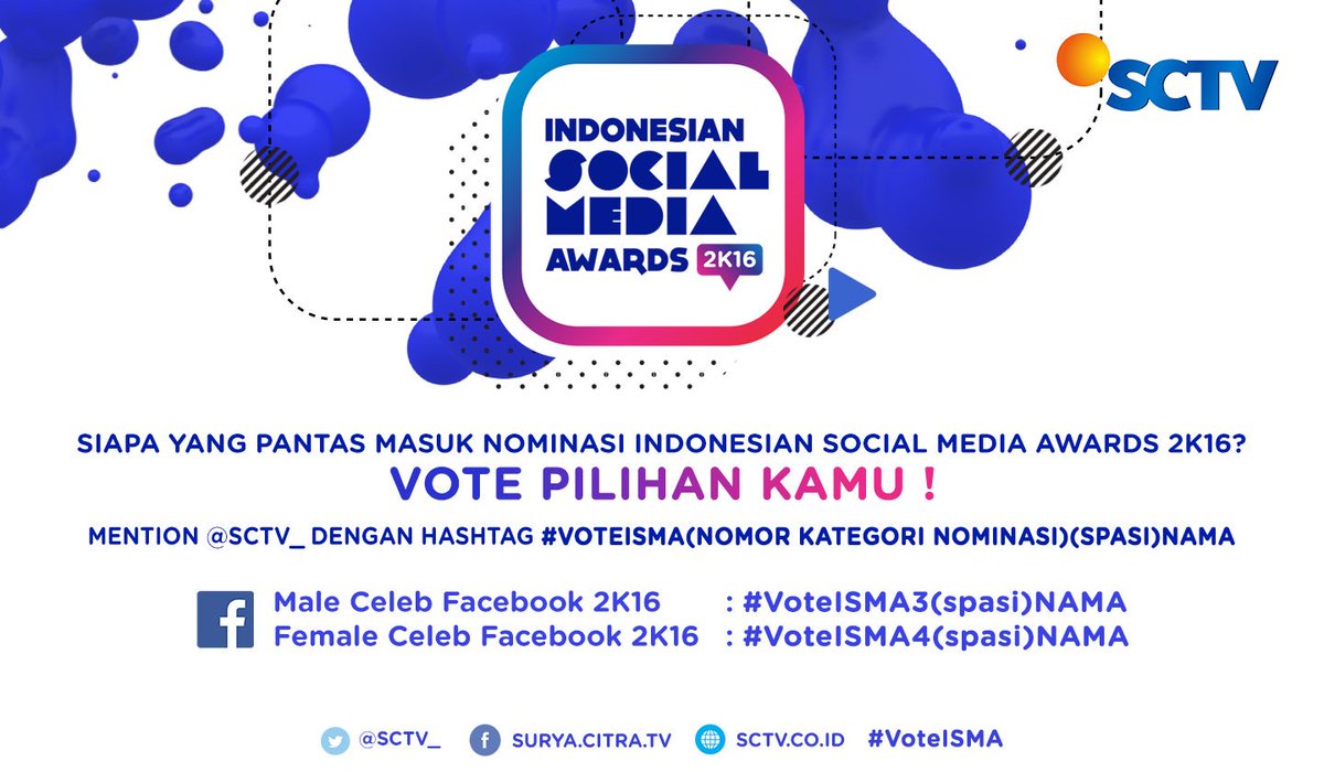 arhamnatictng's tweet photo. yuk kita vote @ariirham2 biar masuk nominasinya #ISMASCTV @arhamnaticcentre @SCTV_ https://t.co/Wc2w9qpEE7