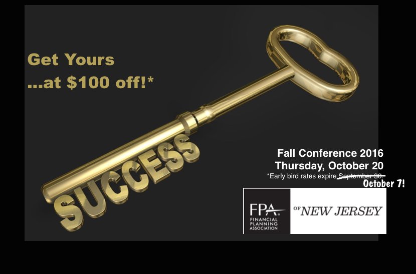 FPANJ1's tweet photo. BREAKING - #FPANJFall16: Groups of 5 or more receive 15% off -$100 off deadline extended to Oct. 7. You're welcome! https://t.co/PDwHsTXh8a https://t.co/UtgXP3bhLt