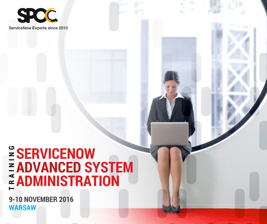 spocPL's tweet photo. .@spocPL has a #ServiceNow Advanced Sys Admin training coming up in #Warsaw @ServiceNow_EMEA sign up here: https://t.co/8ILlJzvvZn https://t.co/znraUJsOFp