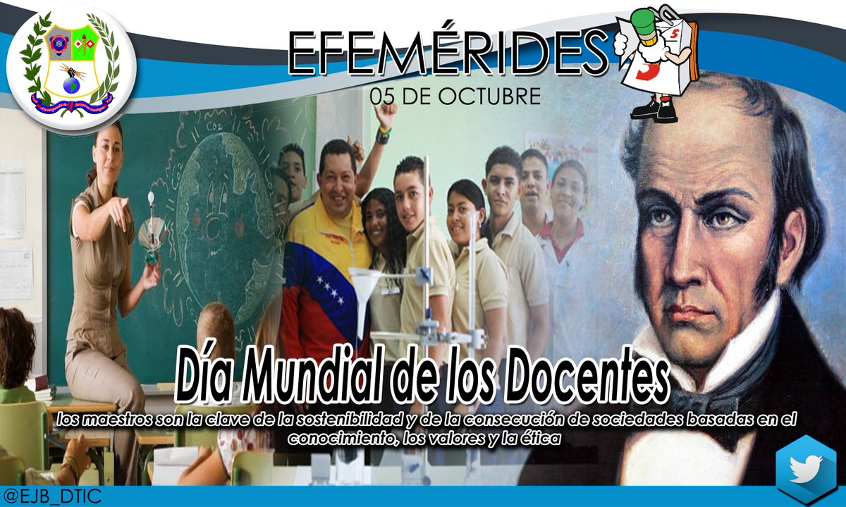 #DiaMundialdelDocente Un día como hoy rendimos homenaje a los docentes, por  hacer realidad el derecho a la educación. <a href="/EjercitoFanb/">Ejército Bolivariano</a>