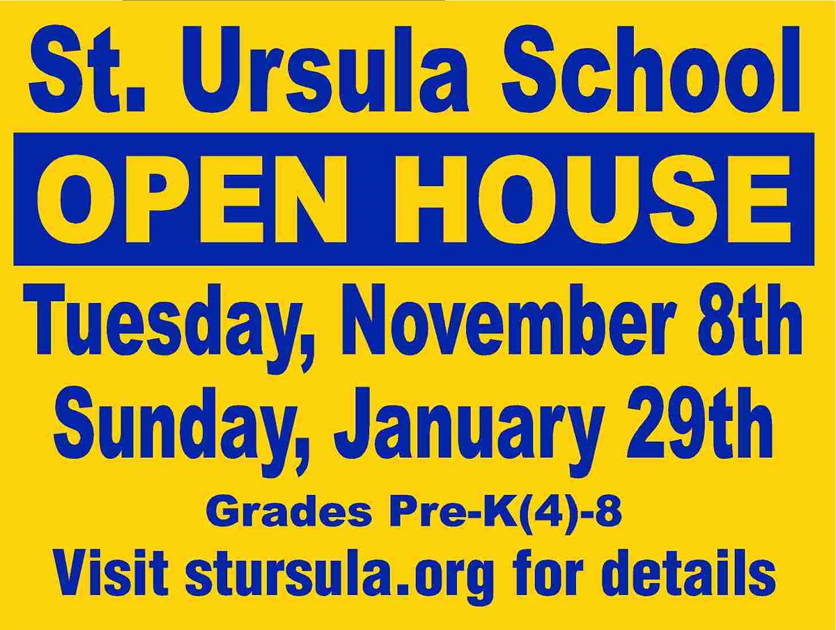St. Ursula School tweet media