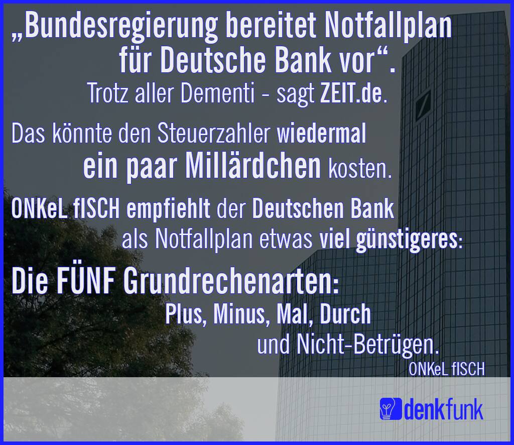 denkfunker's tweet photo. #onkelfisch #Lobbythek #einfacheWahrheiten #BANKrott #denkfunk https://t.co/a1rPue6PO0