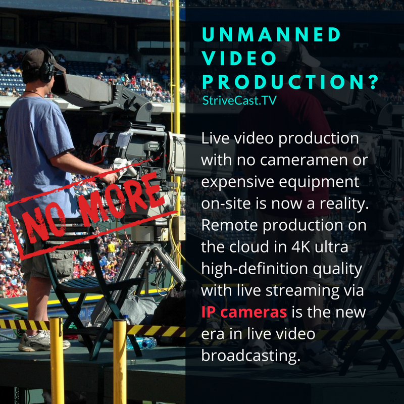 StriveCastTV's tweet photo. Changing the #video #productionservices and #livestreaming industry. https://t.co/lVeJKPVwC1