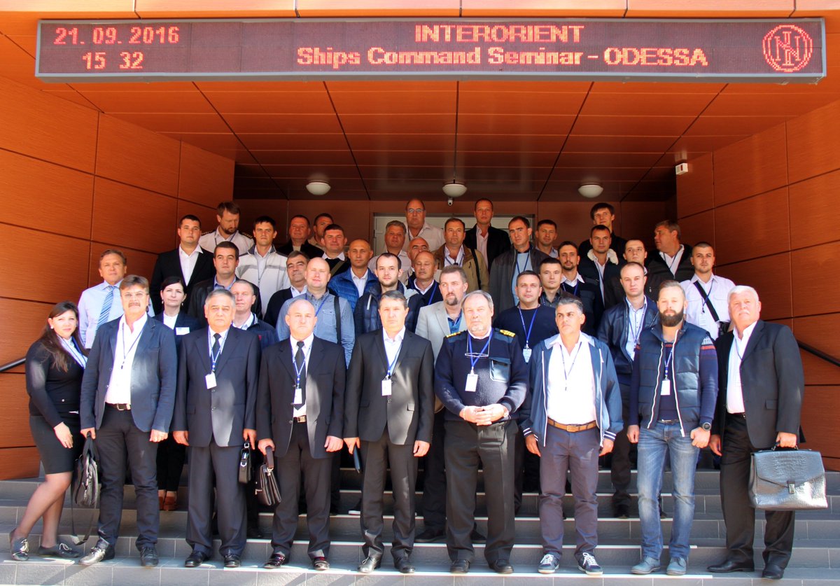 UnivisLtd's tweet photo. 21-22 September: Maritime Company «Univis» took part in INTERORIENT Ships Command Seminar.More information:https://t.co/GjbyD4mmAi https://t.co/Ii8uvKXwjZ