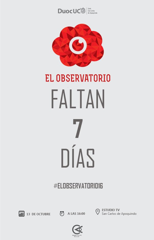 Audiovisual_SC's tweet photo. ¿Sabías que 213 teleseries fueron producidas entre 1965 hasta el 2015?
Esto y más en #elobservatorio16 ¡No te lo pierdas! https://t.co/rJfPkZACGI