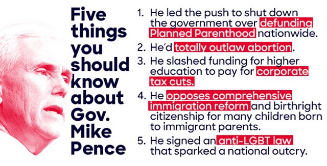 maramcewin's tweet photo. Hiding behind Pence's perfected 1950's white male image is
Racism
Sexism
Bigotry
An extremely dangerous combo
#ThatMexicanThing #VPDebate https://t.co/pgVUbxSeoN