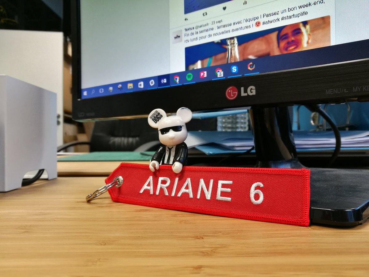 kxrz's tweet photo. Thanks a lot @ASLaunchers 😉 I'm a proud #ArianeClub member 😊 https://t.co/mCiGVmbMfT