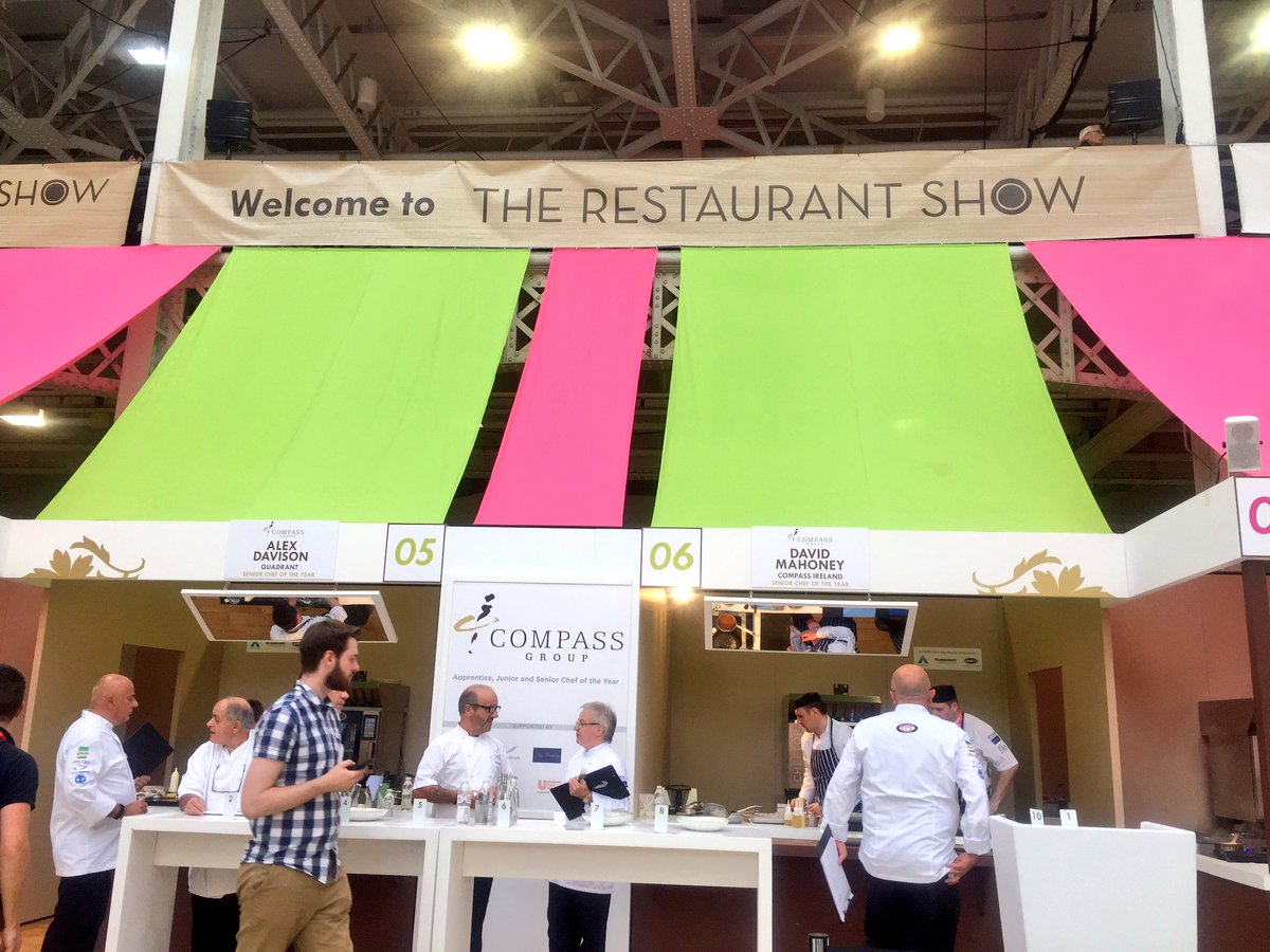 ShaiLorraine's tweet photo. Fantastic finish to my placement at @compassgroupuk @RestaurantShow #COTY2016 - fab experience! https://t.co/7uAxMc3sYg