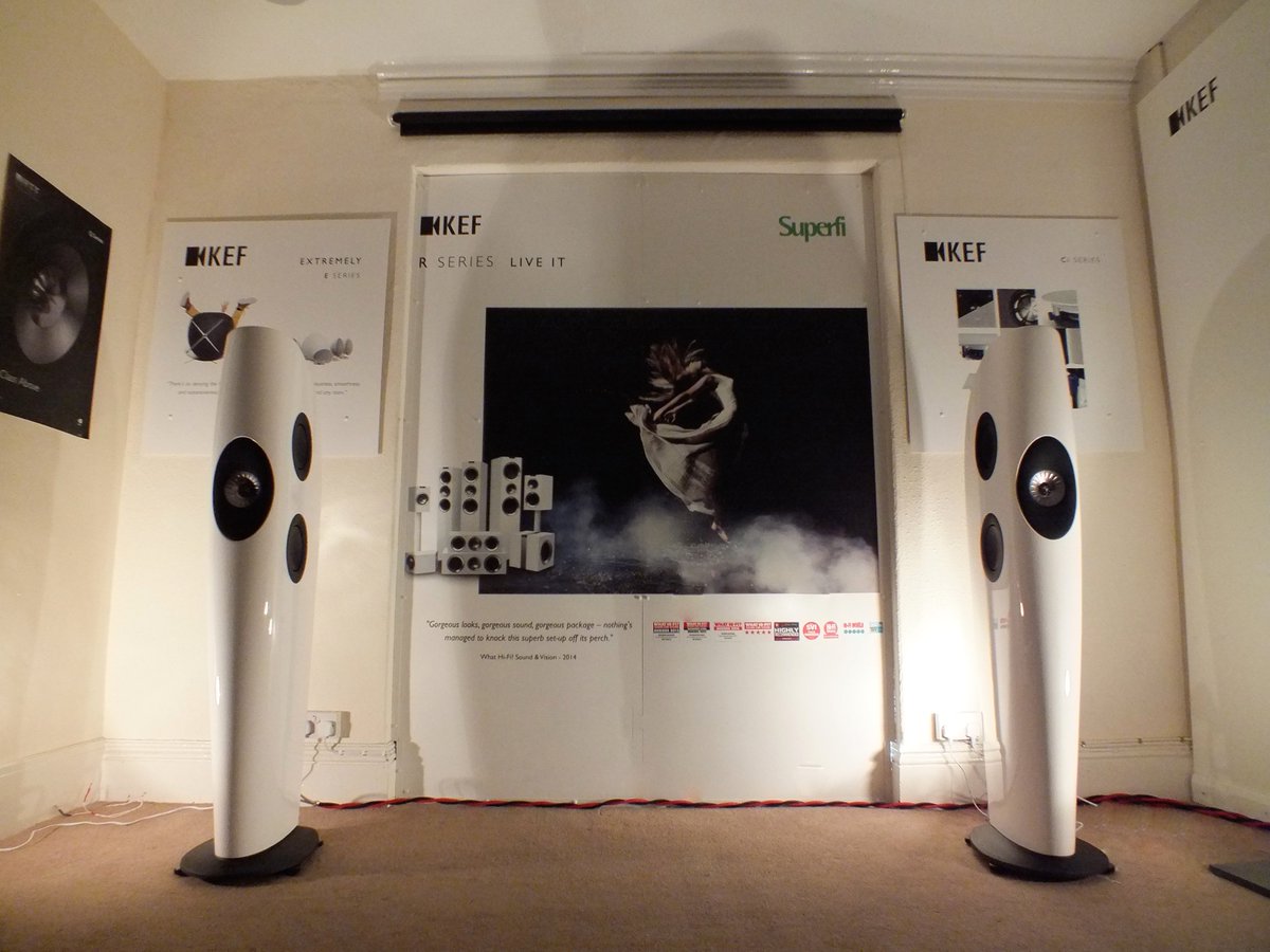 KEFAudio's tweet photo. The #KEF Blade 2 is in-store at @SuperfiLincoln until 10th October! Arrange a demo now, call 01522-520265 or email lincoln@superfi.co.uk https://t.co/eswU5iNtnM