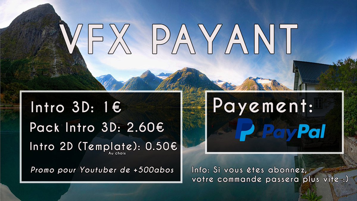 LevelsFR's tweet image. Salut, je suis désormais VFX 3D !! Donc si tu veux une intro 3D ou autre, GO commentez !!
#VFX #jesuisvfx #intro3D

TARIF: