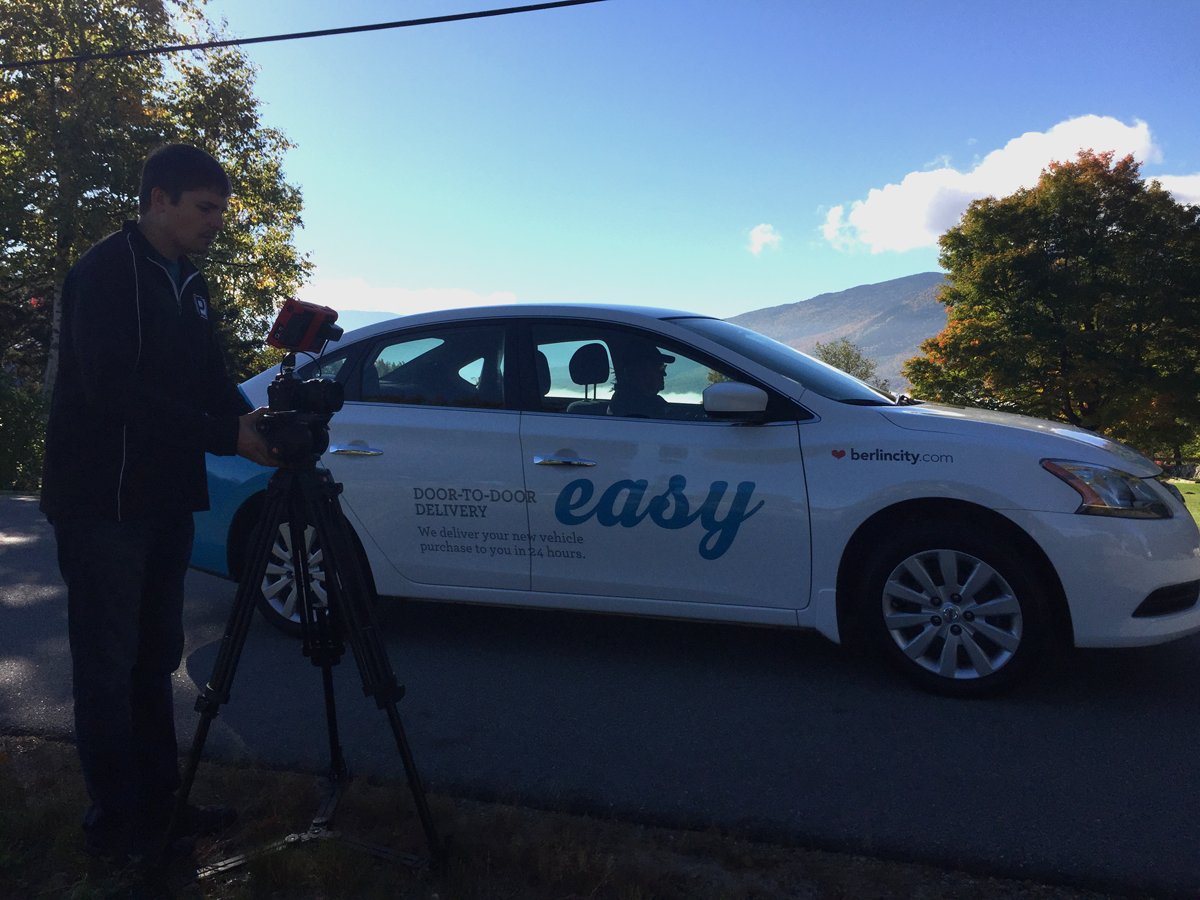 PatraCompany's tweet photo. Video shoots are "Easy" with Berlin City Auto Group. #berlincityautogroup #easy #carbuying https://t.co/F6O6NoQg4r
