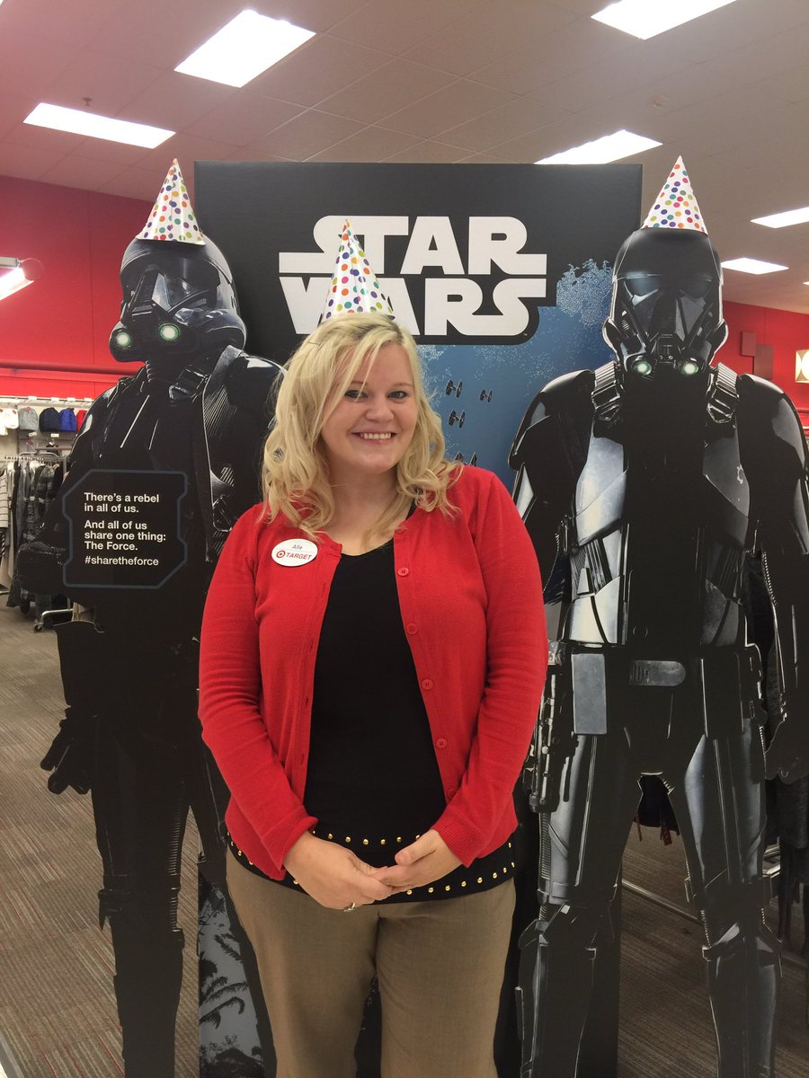 When you gets GVP visit on your bday, you get a storm trooper bday party! Happy Bday <a href="/AlliePrice105/">Allie</a> Great job owning your business!