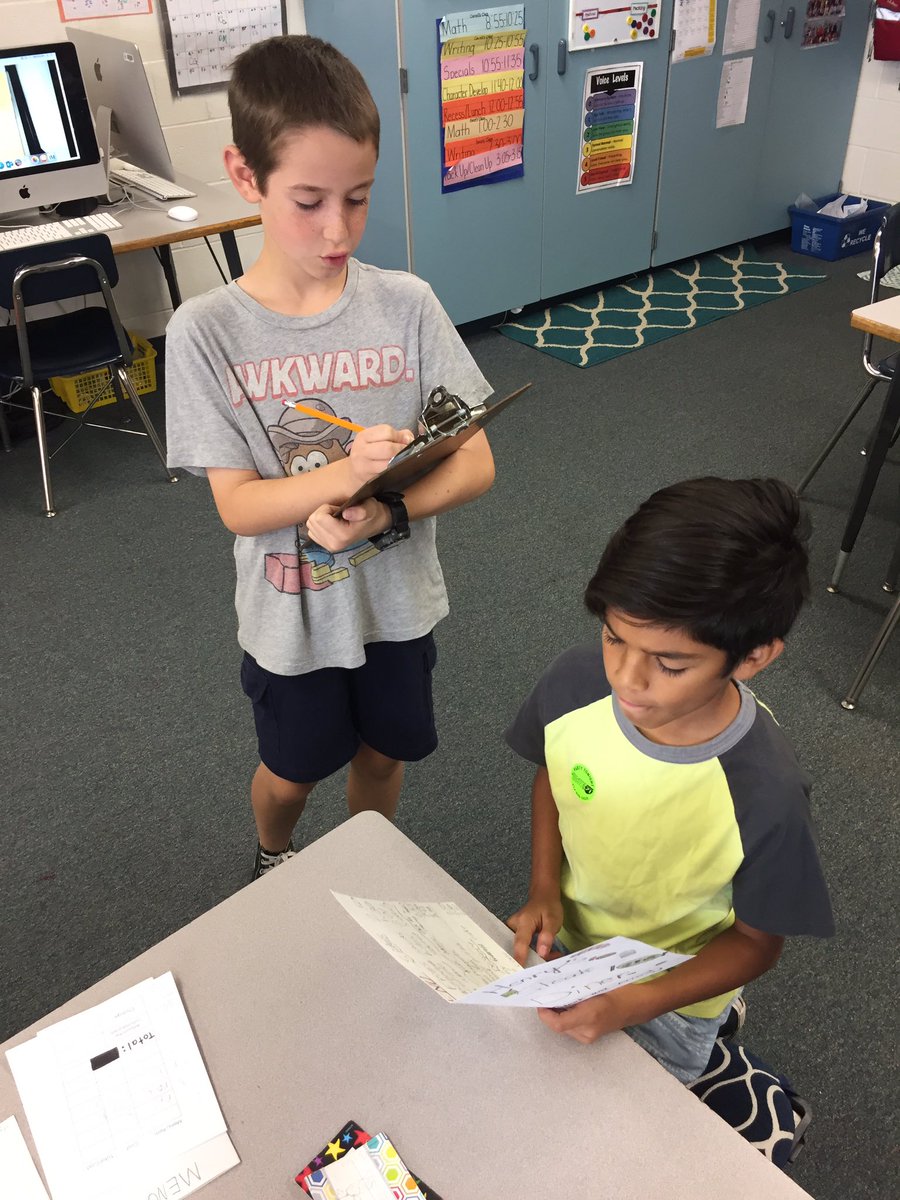 Playing restaurant using the menus we created is a fun and engaging way to practice adding and subtracting using the standard algorithm.