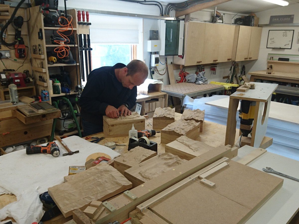 TomAylwin's tweet photo. Preparing for @TheSussexGuild show @dlwp De la Warr Pavilion Bexhill. #highend #crafts https://t.co/3D8hXa6LkA https://t.co/o8gjTlWK9t