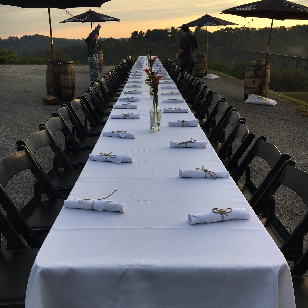 BayouBluegrass's tweet image. Rise and shine campers breakfast and Wild Turkey American Sours! #yum #Behindthebarrel2016 #bourbon #kentucky #camping #wildturkeyexperience