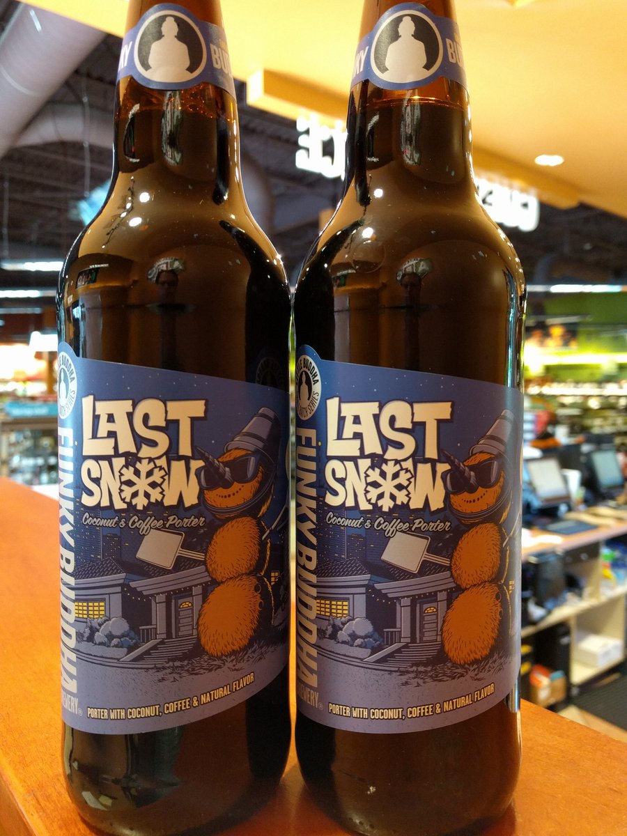CigarBrett's tweet photo. Fresh delivery of @funkybuddhabrew Last Snow @ABCBeerCountry #capecoral  ask at the front counter https://t.co/zEtZIncPqt
