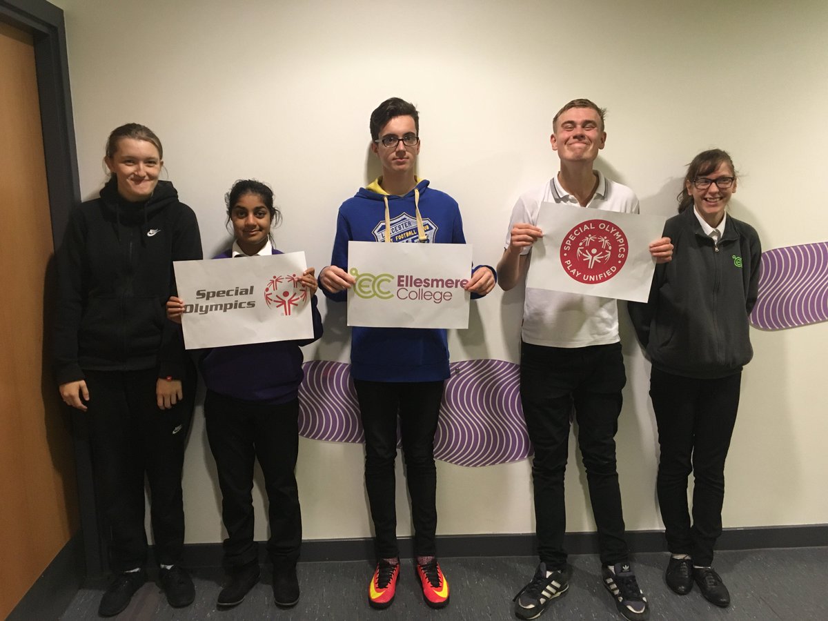 Filming &amp; collecting images is underway for our <a href="/SOGreatBritain/">Special Olympics GB</a> #PlayUnified project in @EllesmereLeic