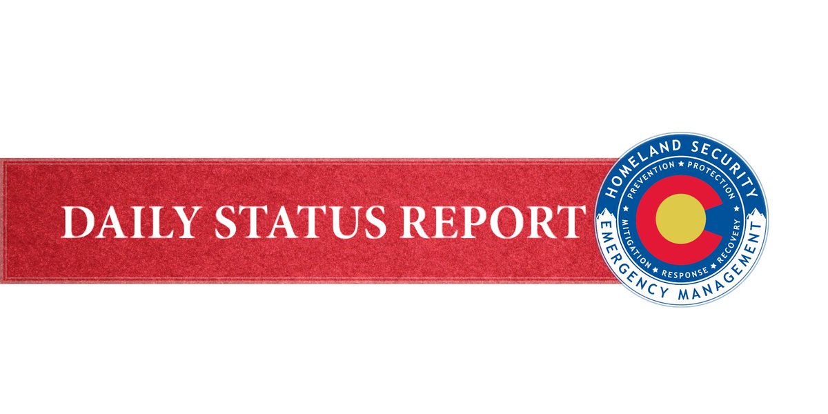 COEmergency's tweet photo. Colorado Daily Status Report: October 5, 2016 https://t.co/PF4Z9m9hDW #CDHSEM #BeulahHillFire https://t.co/AAlu5r5MJl