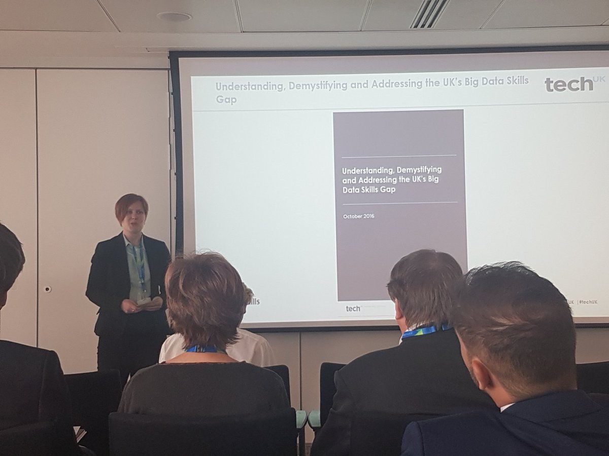 Pivigo's tweet image. Our CEO @kimknilsson speaking at the #BigDataskills event @techUK