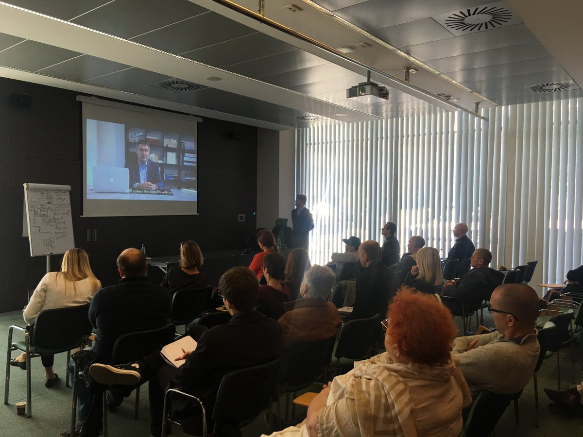 Today I was in Slovenia for #EUCrowdShow, a beautiful country, the "green gem of Europe". People are so positive and active here!