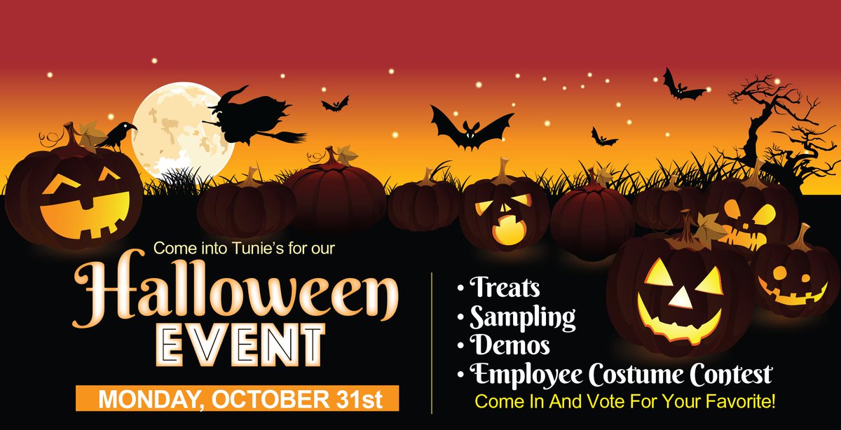 Tunies's tweet photo. Trick or Treat? Find out on October 31st! https://t.co/LlNapSx1W6