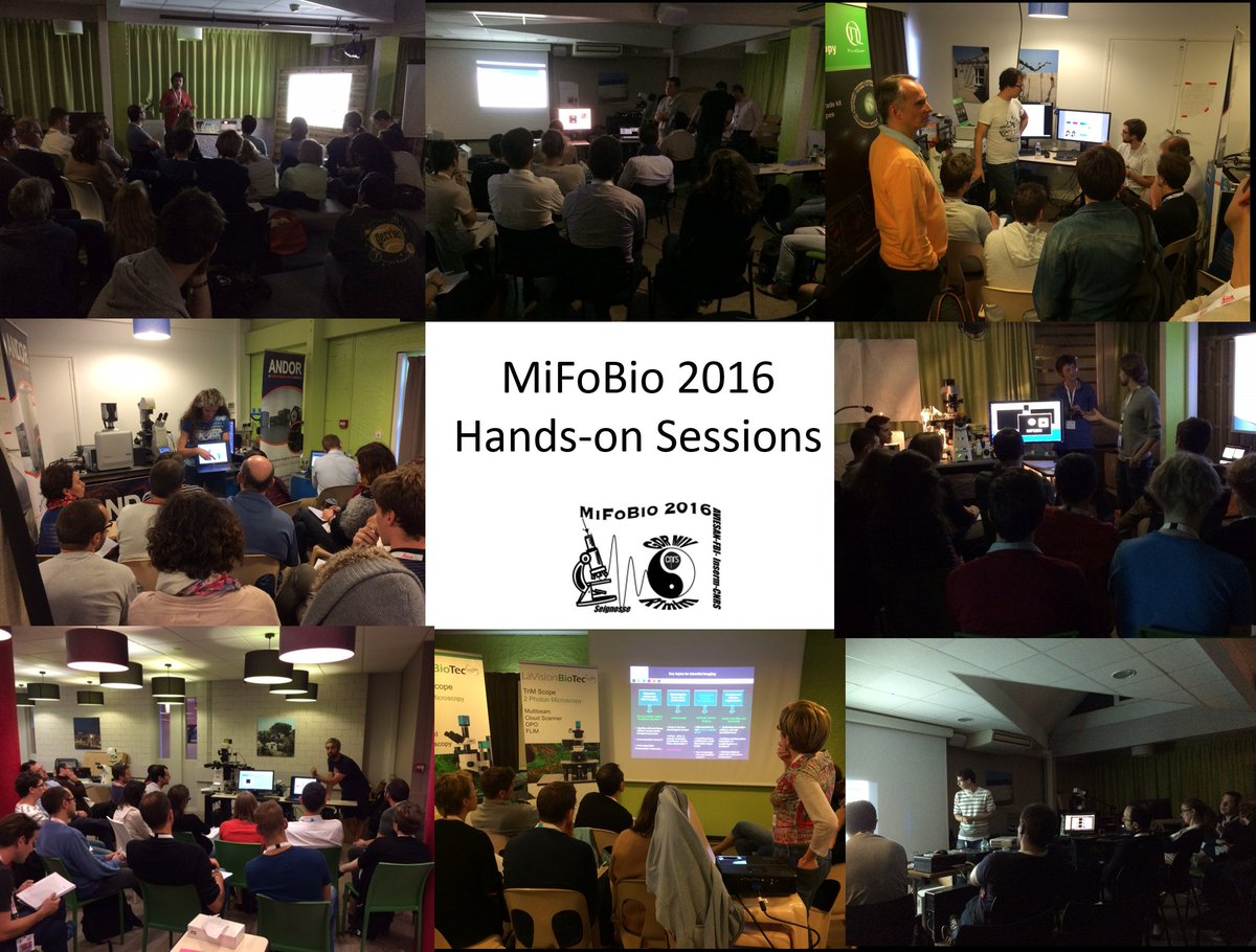 GDR_ImaBio's tweet image. #MiFoBio Day 6, still intense atmosphere during hands-on sessions !