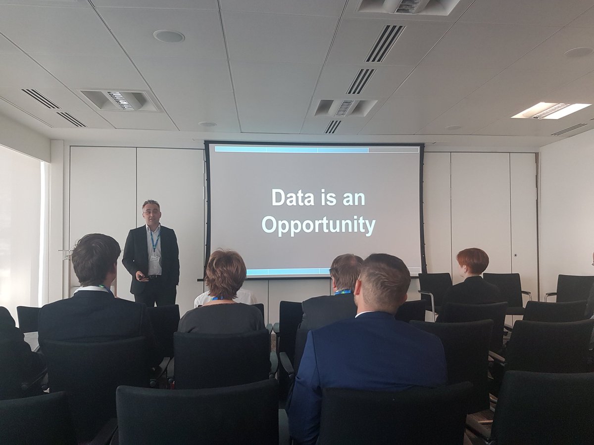 Pivigo's tweet image. &quot;Data is an opportunity&quot; a powerful statement presented by @richatmango @techUK #BigDataskills