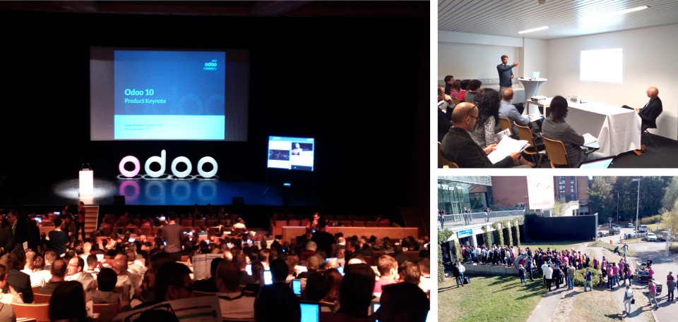#Direct #OdooExperience Quelques images de l'événement Odoo avec @auguria_france
