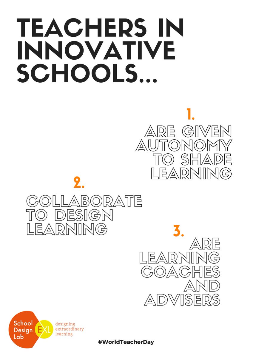 XLearning's tweet image. What we've learnt from innovative educators #WorldTeachersDay #extraordinarylearning