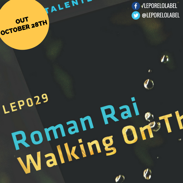 leporelolabel's tweet photo. Excited about our new release. Is out on October 28th and it's great EP by Roman Rai!!! #leporelo #newep #romanrai #deephouse #hotmusic https://t.co/7SWlbVR0AG